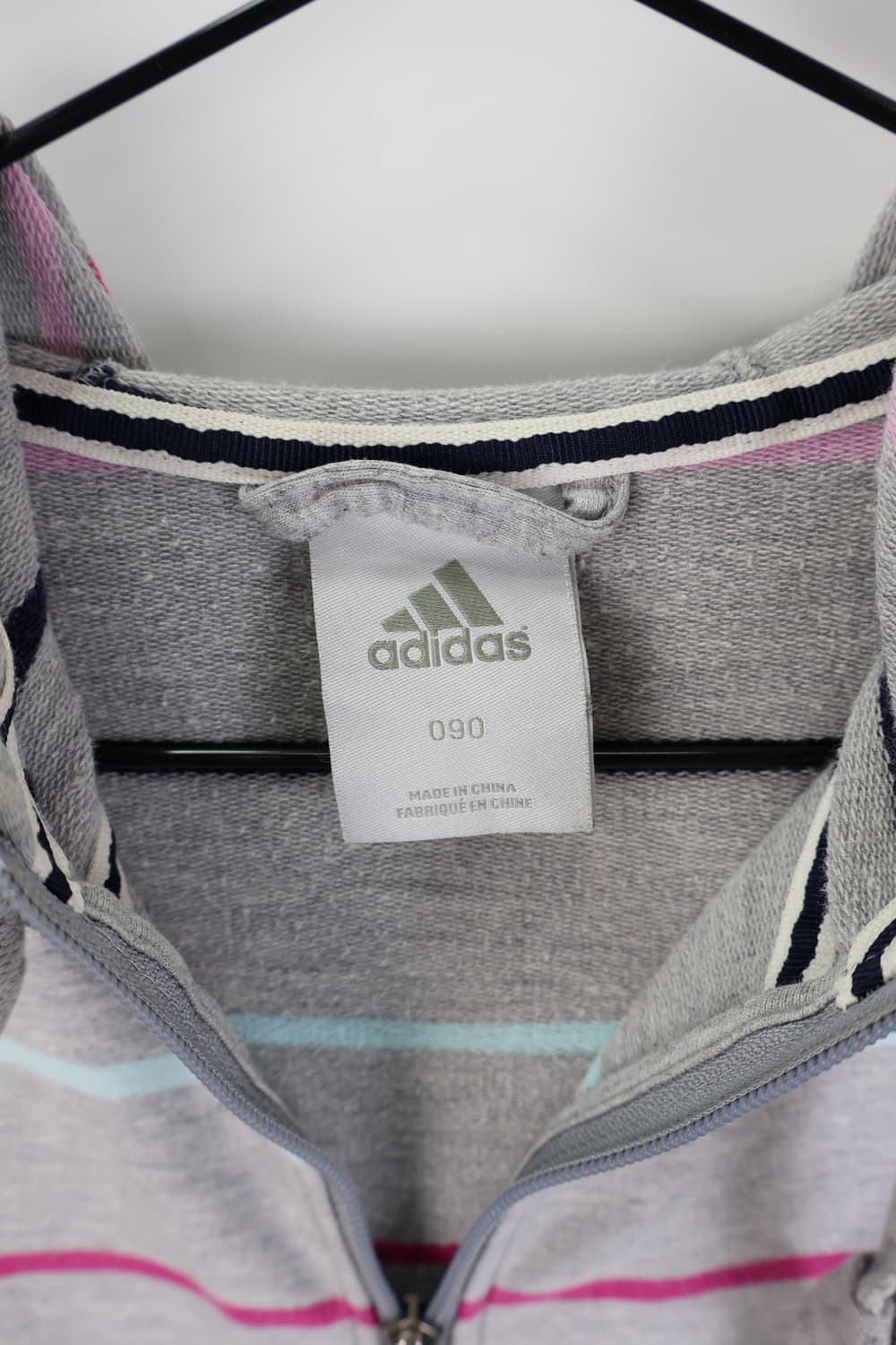 Adidas Striped Zip Up Hoodies 상품이미지5