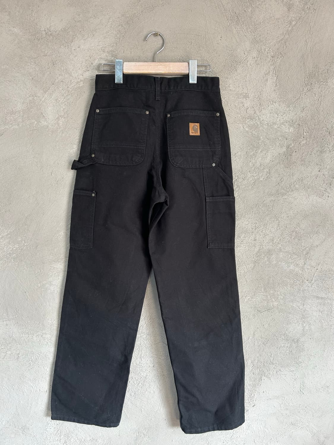 칼하트 더블니 블랙팬츠 상품이미지2