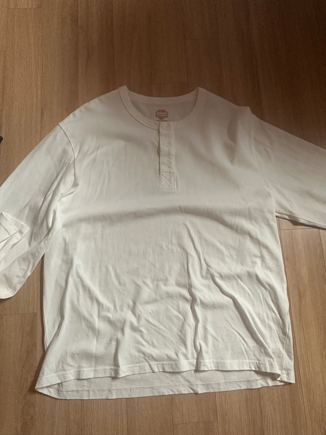 빈티지 헨리넥 긴팔 세장일괄(XL) 상품이미지3