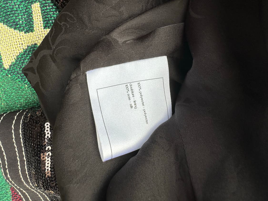 샤넬 블랙 스팽글 탑 44 상품이미지6