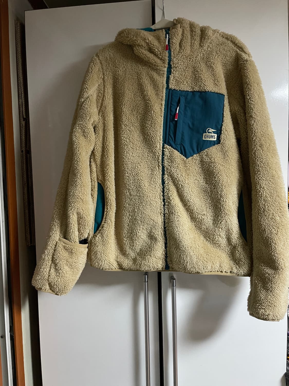 첨스 본딩 플리스 집업 자켓 남녀공용 상품이미지1