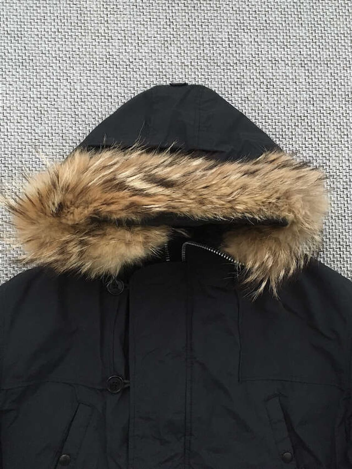 90s USA made fur-trimming N-3B jacket 상품이미지2