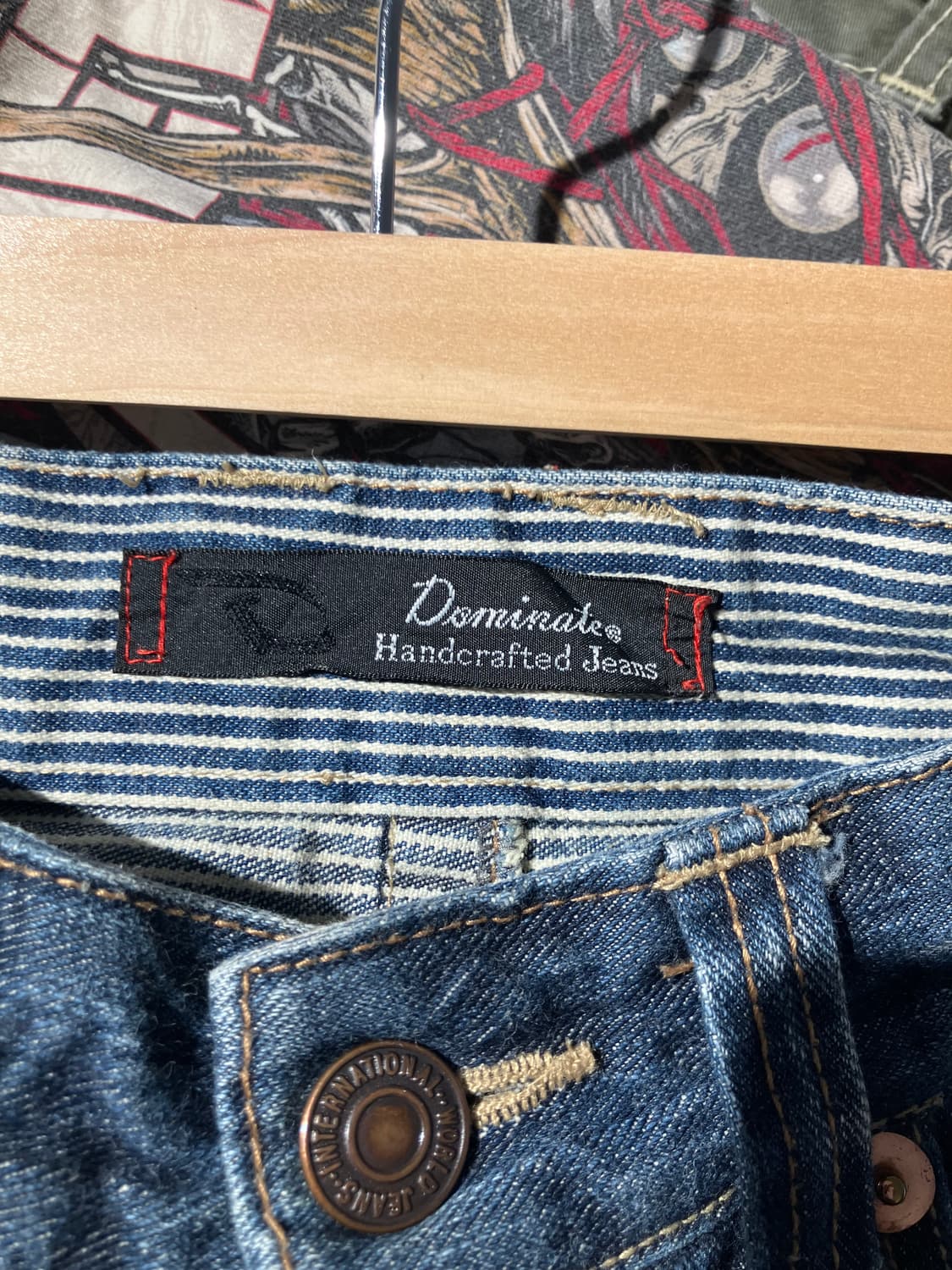 핸드메이드 패치워크 데님 쇼츠 28 상품이미지8