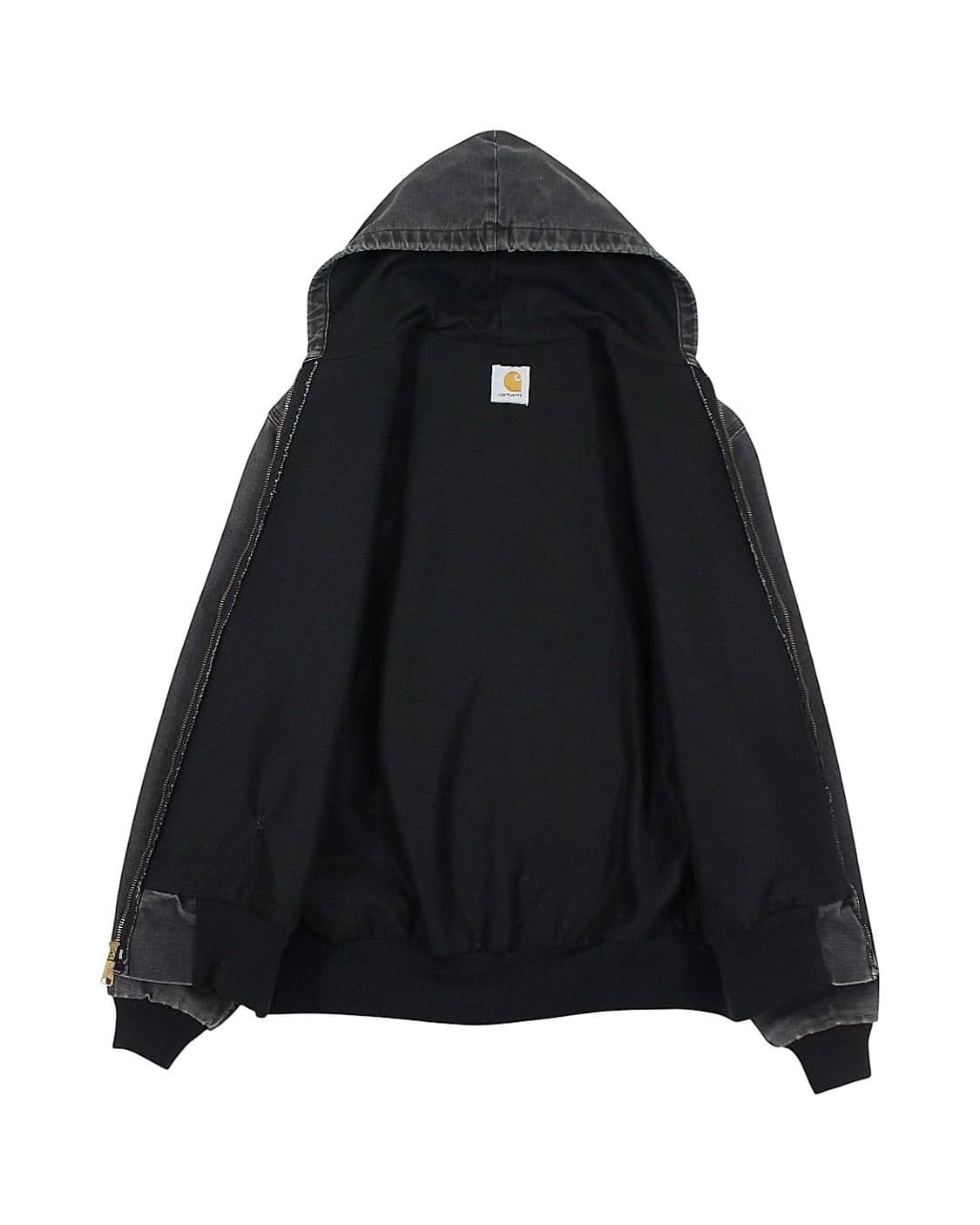 1990s USA 칼하트 J03 BLK 블랙 덕 액티브 자켓 빈티지 미제 상품이미지3