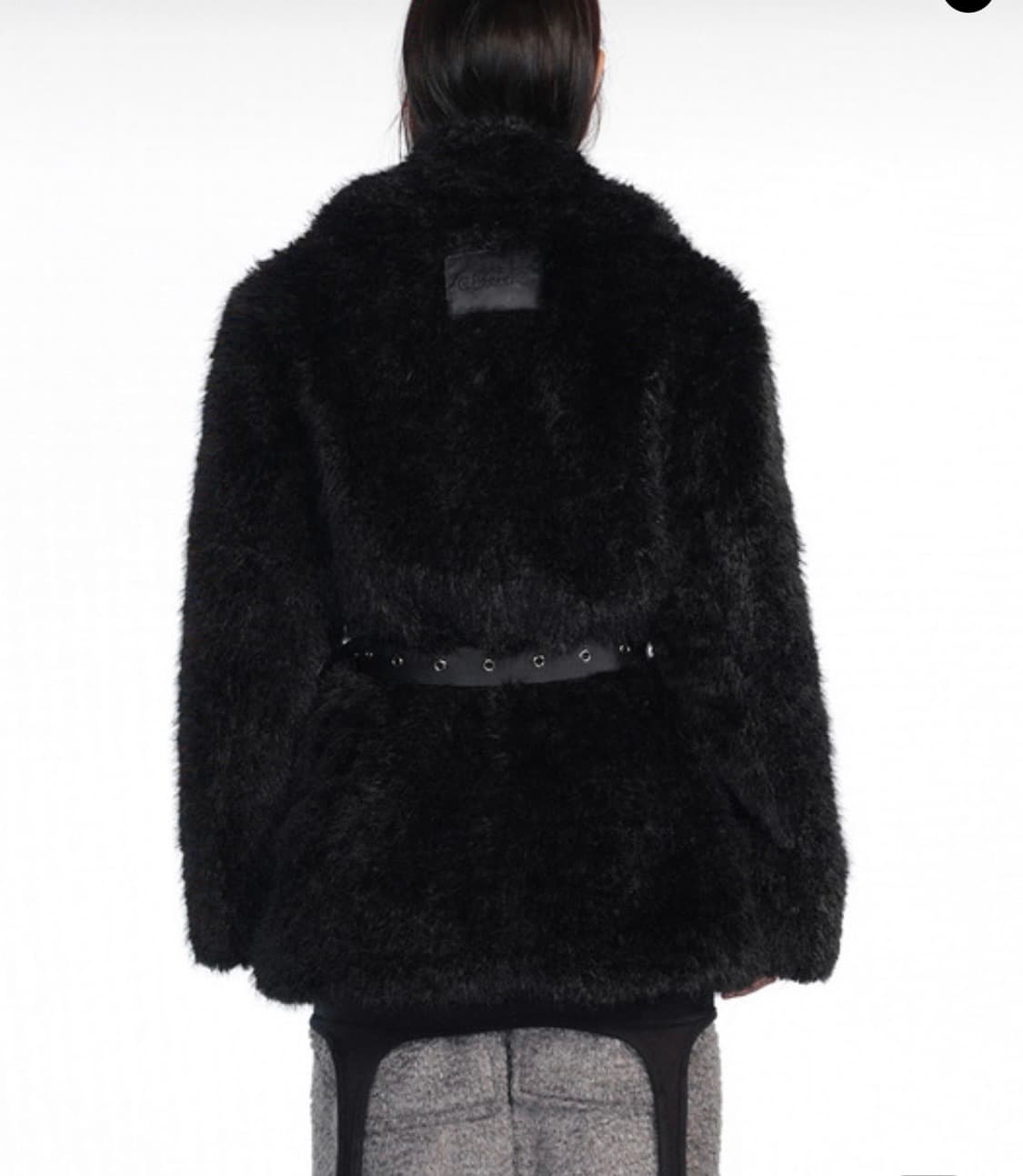 세릭 빅 카라 퍼 자켓 BIG COLLAR FUR JACKET 상품이미지4