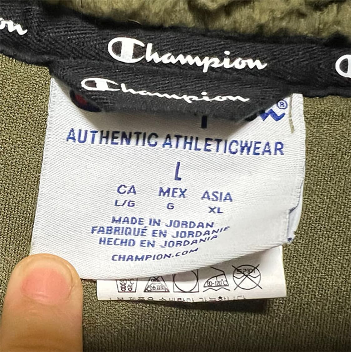 챔피온 코지하이 남자 플리스 조끼 캐주얼 매장판 XXL 110 상품이미지4