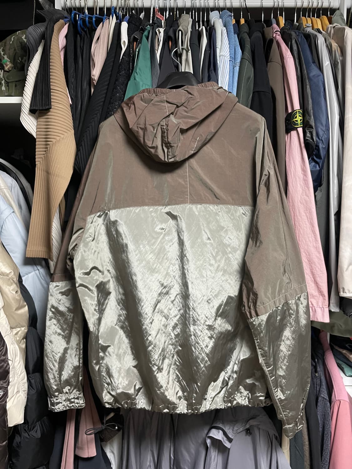 [해외xl] 나이키 메이드 인 이태리 아노락 나일론메탈 자켓 리저록 상품이미지6