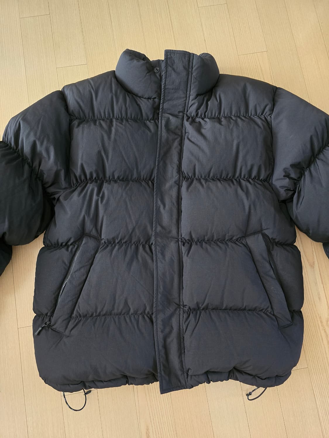 스투시 립스탑 다운 퍼퍼 자켓 블랙 22FW 상품이미지3