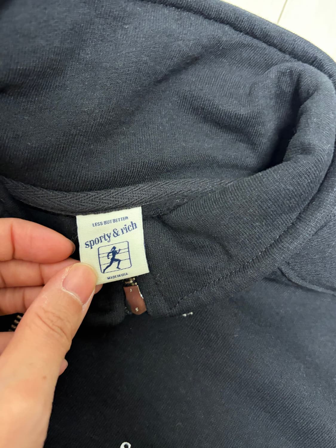 스포티앤리치 하프집업 스웨트셔츠 상품이미지6