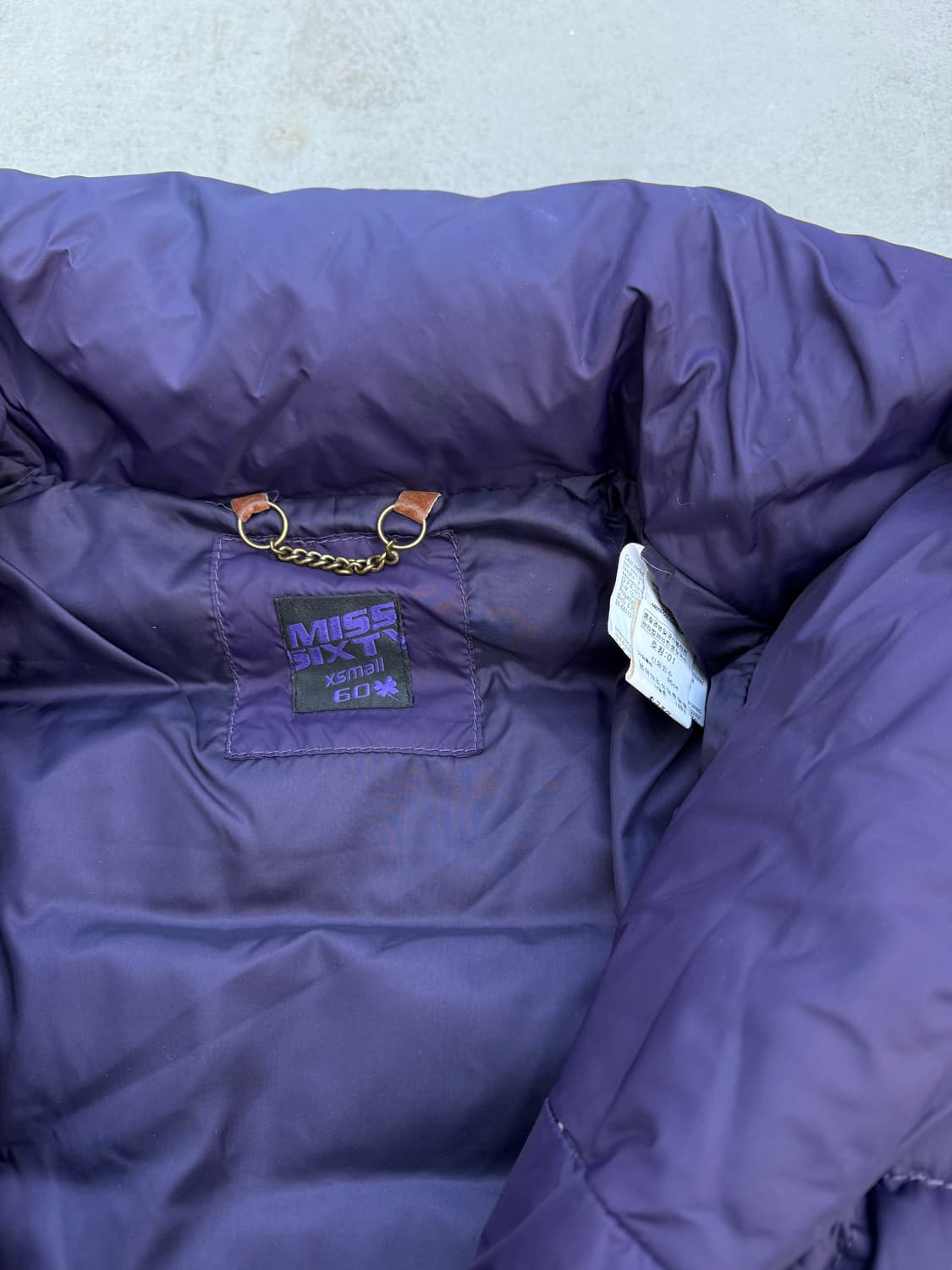 미스식스티 패딩 자켓 상품이미지5