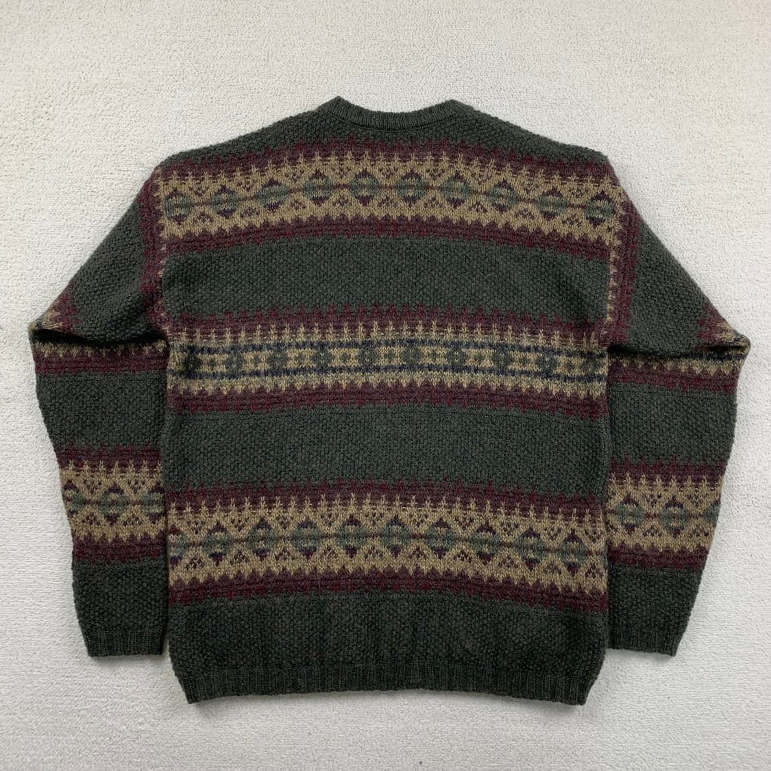 90s 울리치 USA메이드 빈티지 패턴 울 니트  상품이미지2
