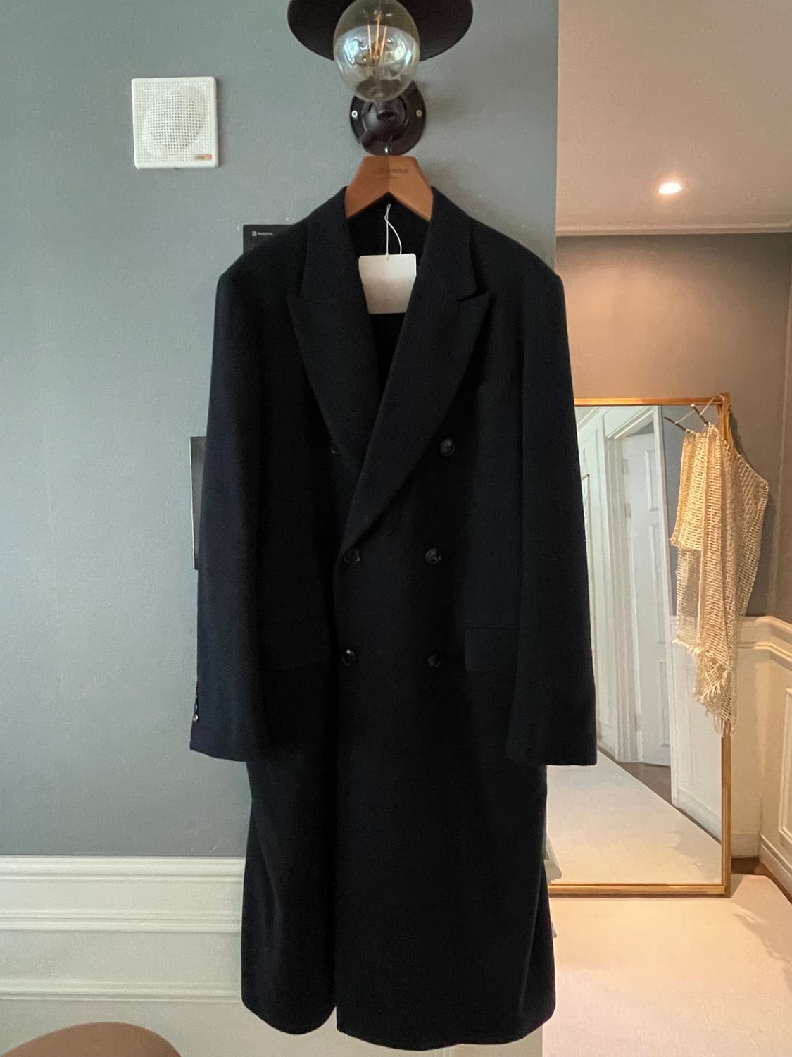 코모리 캐시미어 더블코트 상품이미지1