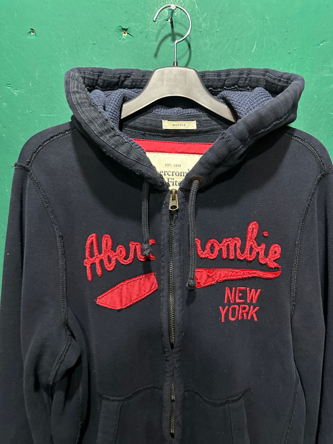 아베크롬비 후드집업 XXL 상품이미지2