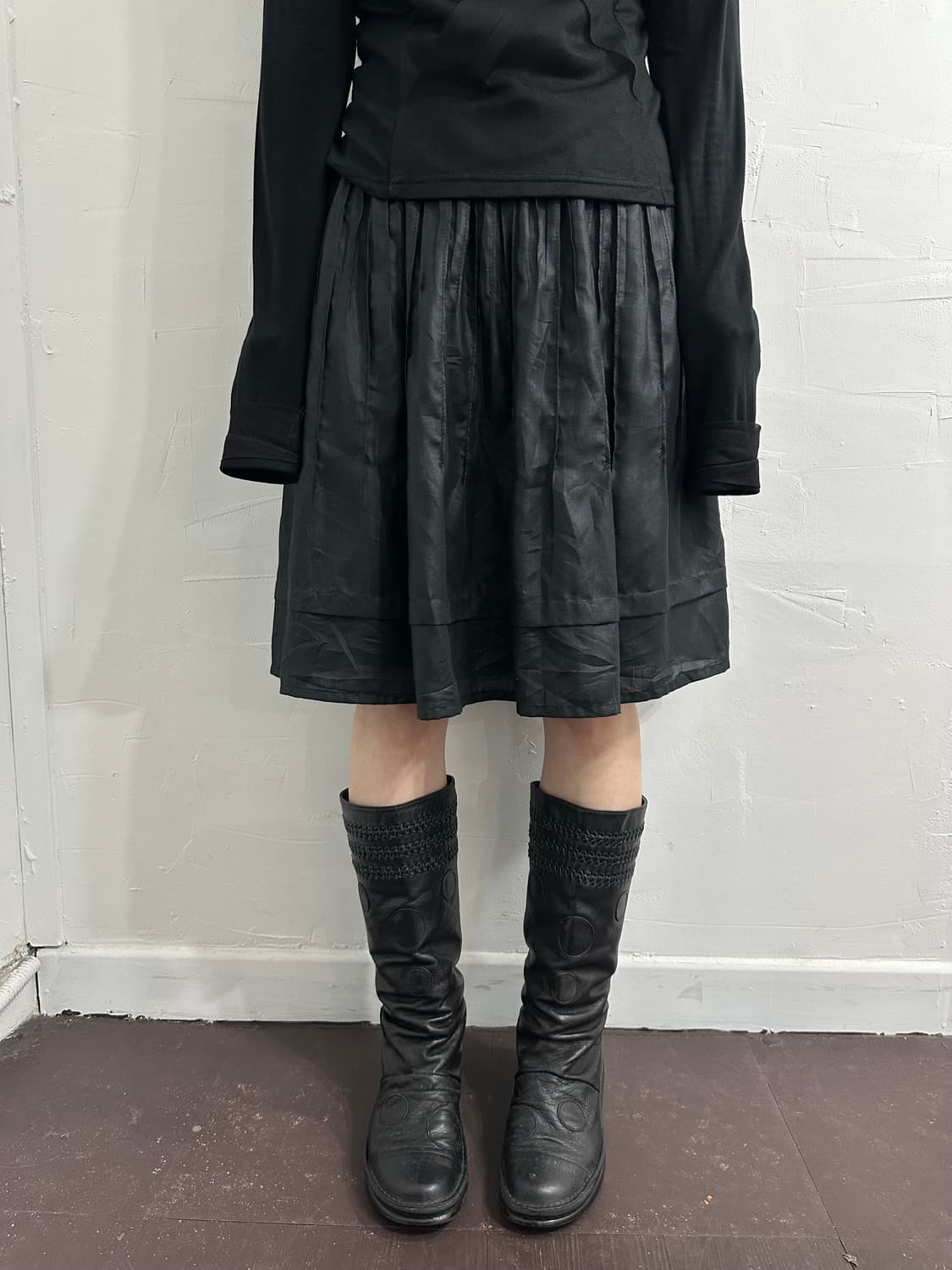 passione pleats skirt 상품이미지3