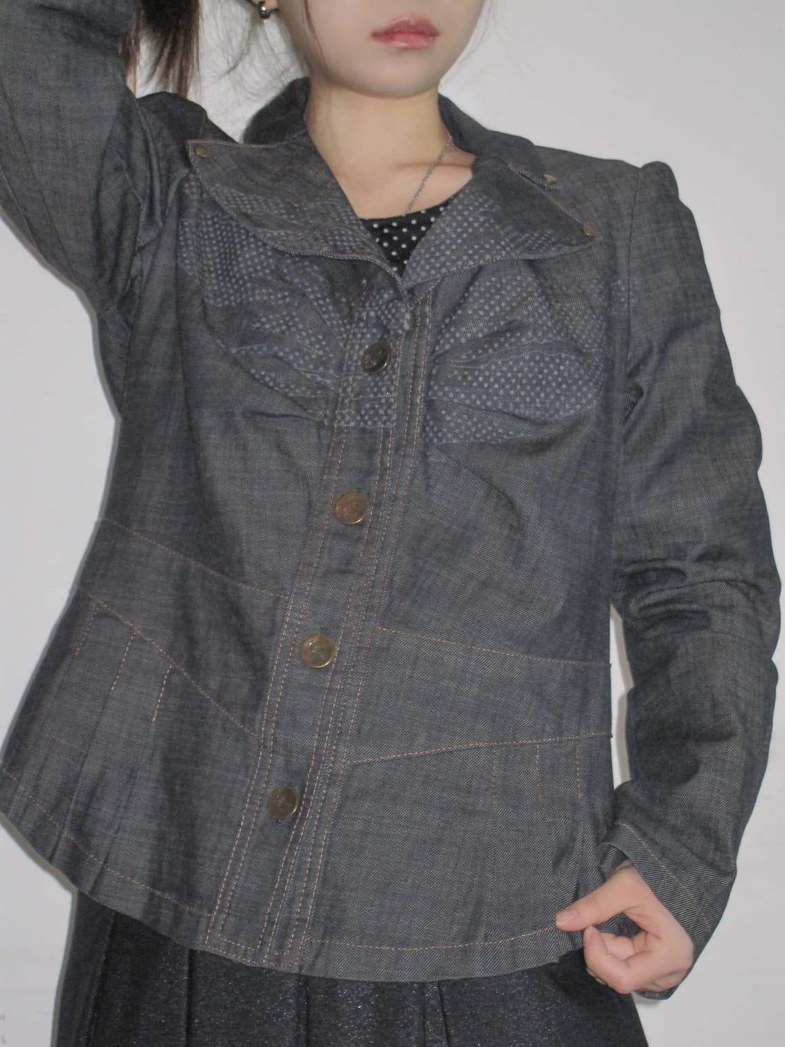 인디고 데님 자켓 상품이미지1