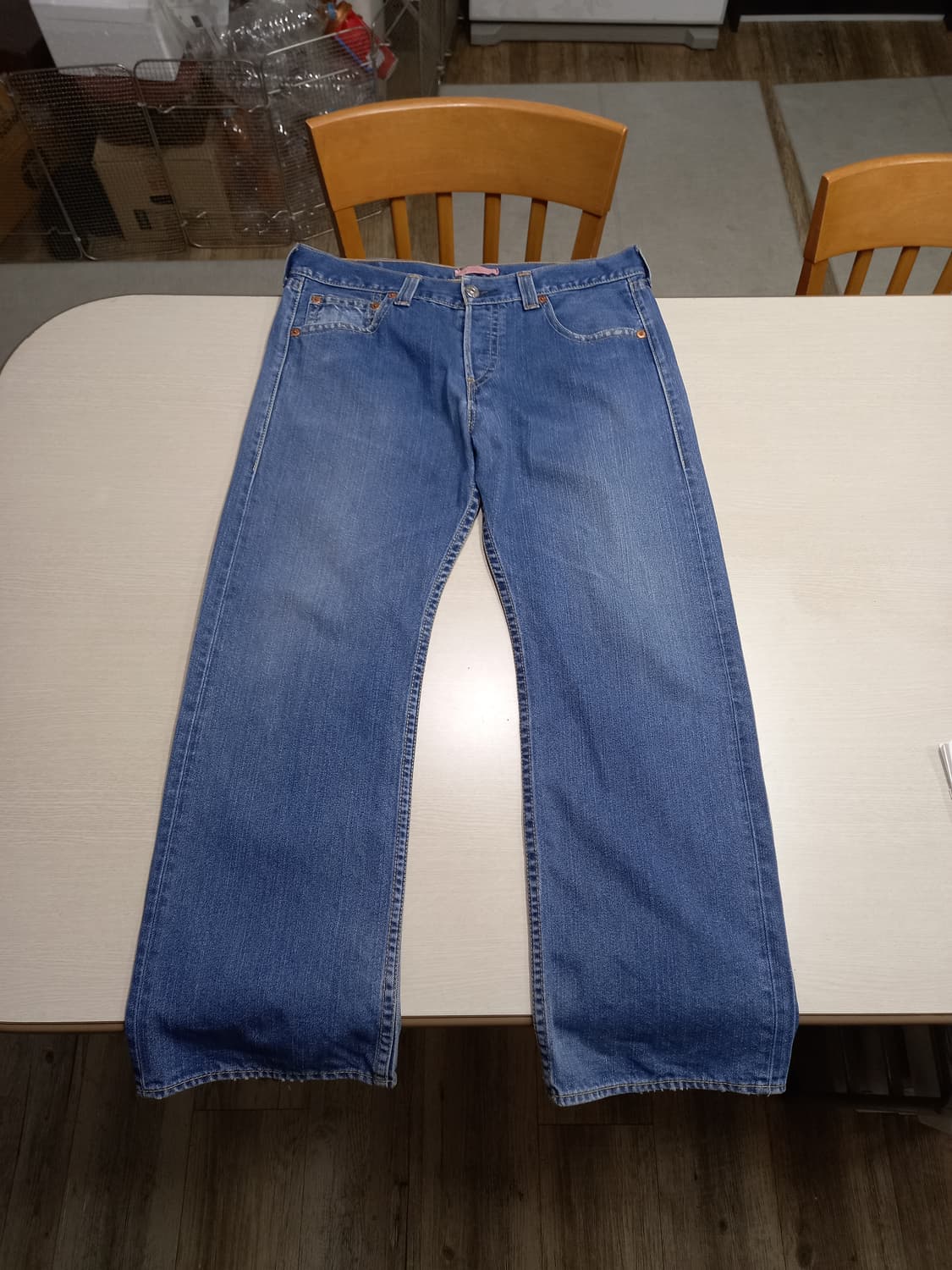 37 리바이스 TYPE1  세미와이드진 37-138 상품이미지1