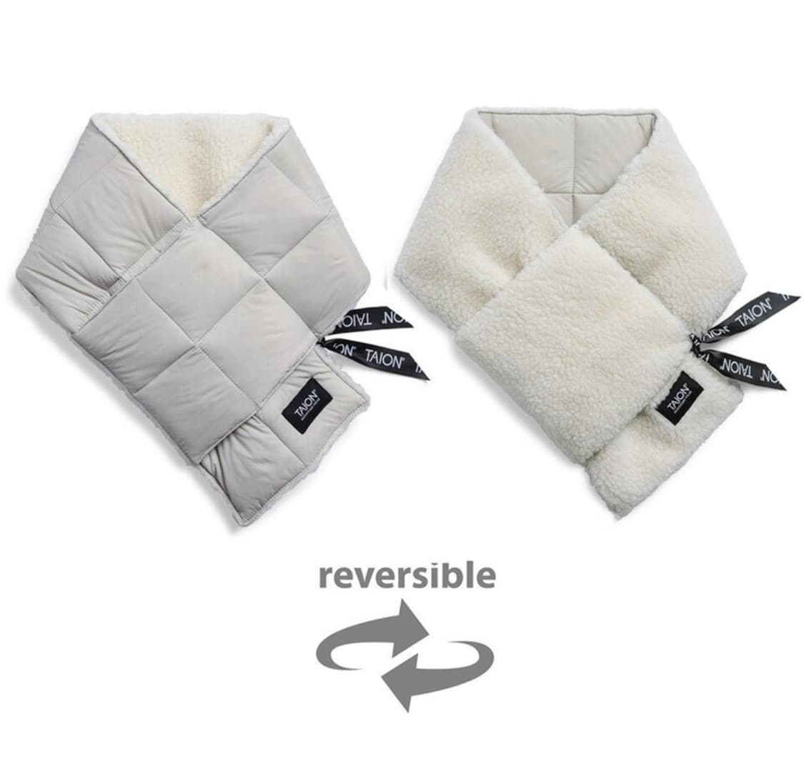 taion 패딩 머플러 상품이미지2