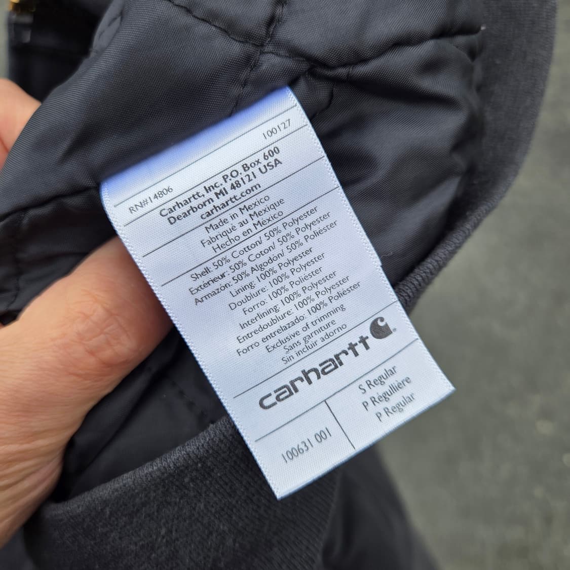 Carhartt Rain Defender Hoodie 상품이미지8