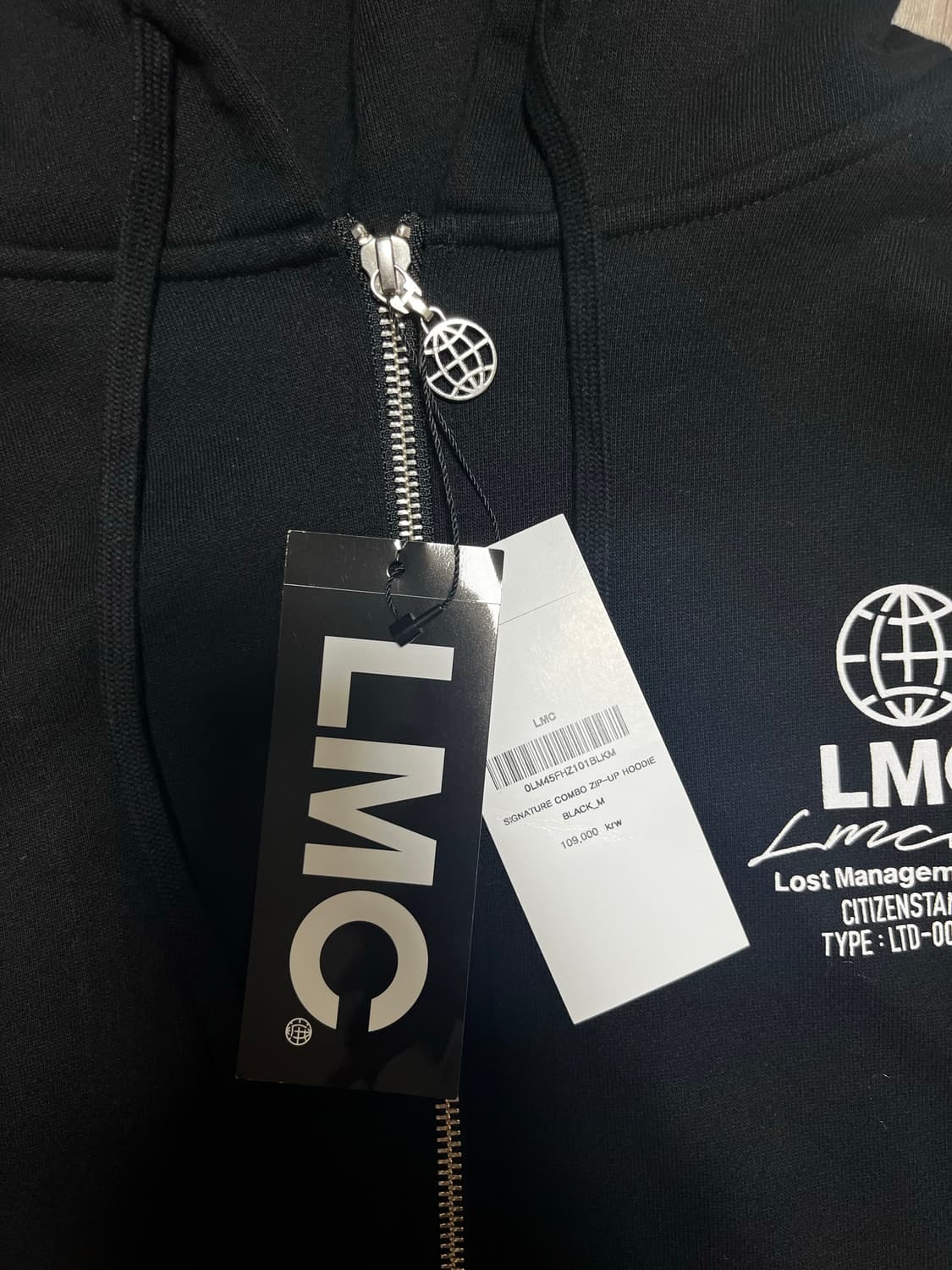 [M] LMC 시그니처 콤보 후드집업 새상품 상품이미지3