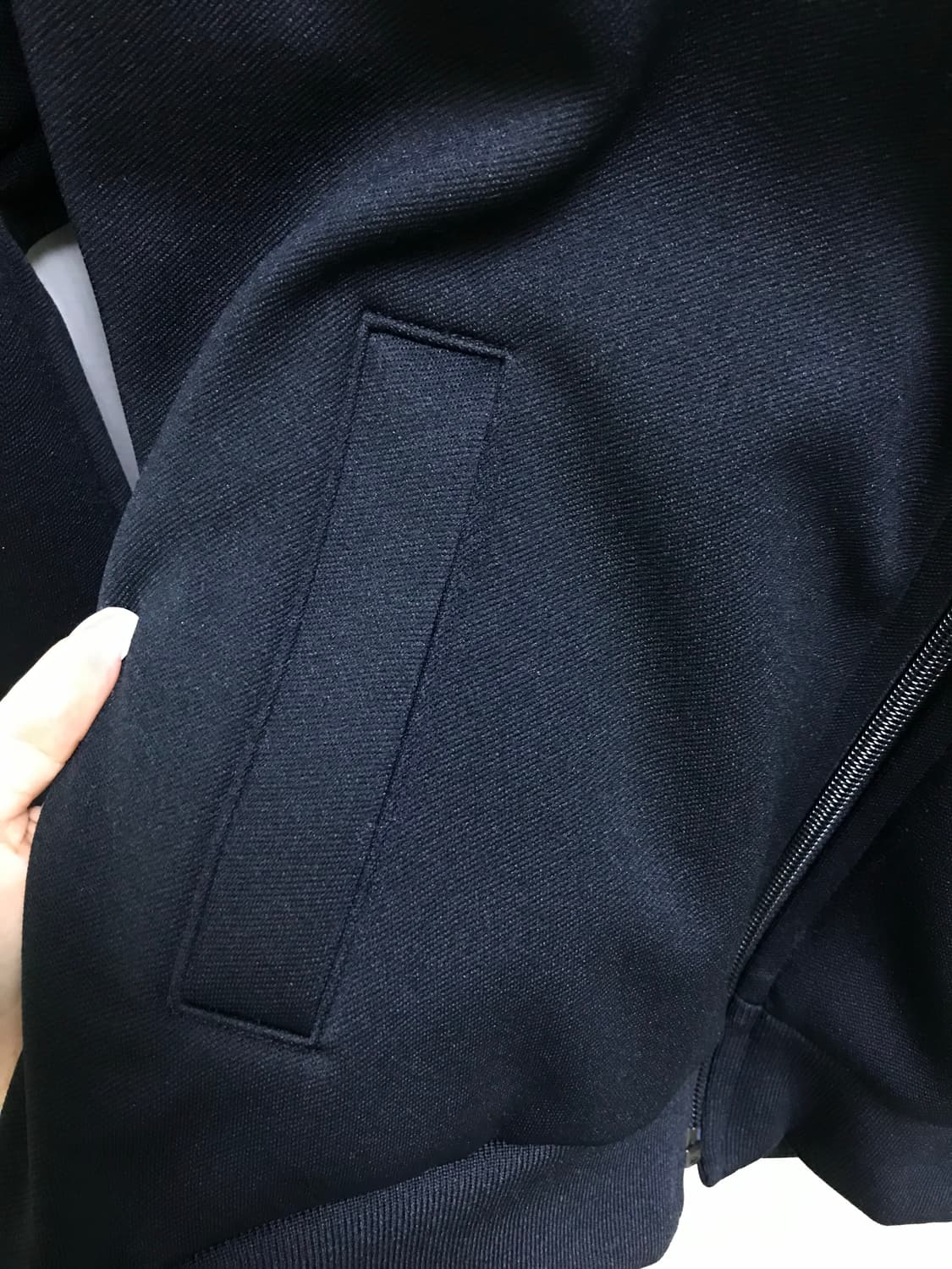 꼼데가르송걸 세일러 카라 집업 자켓 M 상품이미지5