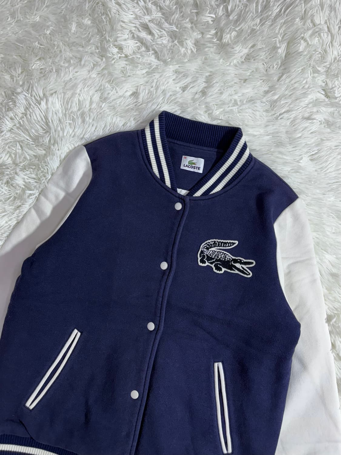 라코스테 코튼 빅로고 자켓  상품이미지4