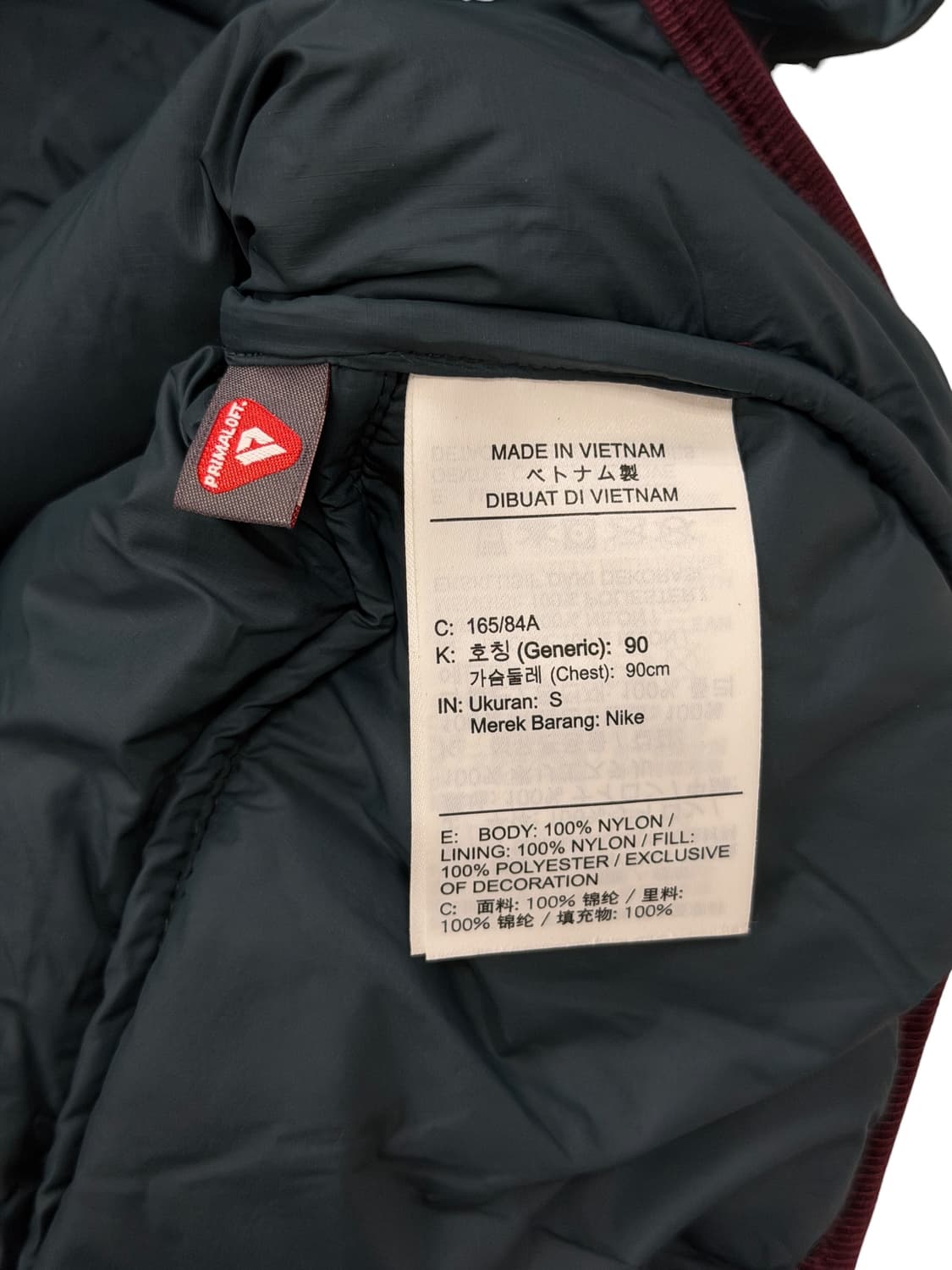 나이키 ACG 써마핏 ADV 루나 레이크 퍼퍼 패딩 자켓 나이트 마룬 S 상품이미지6