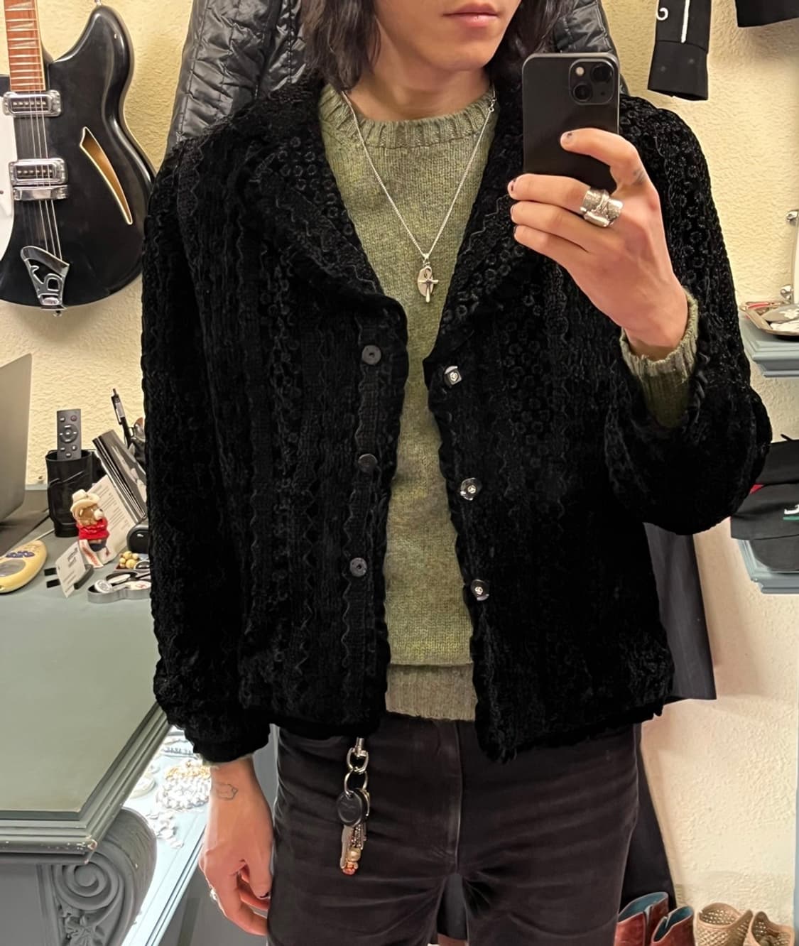 PETIT VELVET BLAZER 상품이미지8