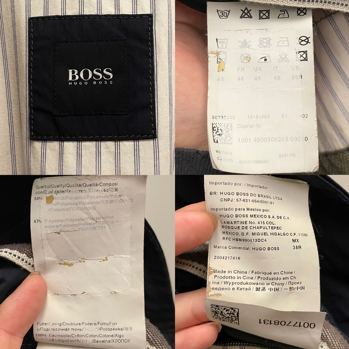 (48/100)Hugo boss 휴고보스 나일론 사파리 필드자켓 야상 상품이미지10