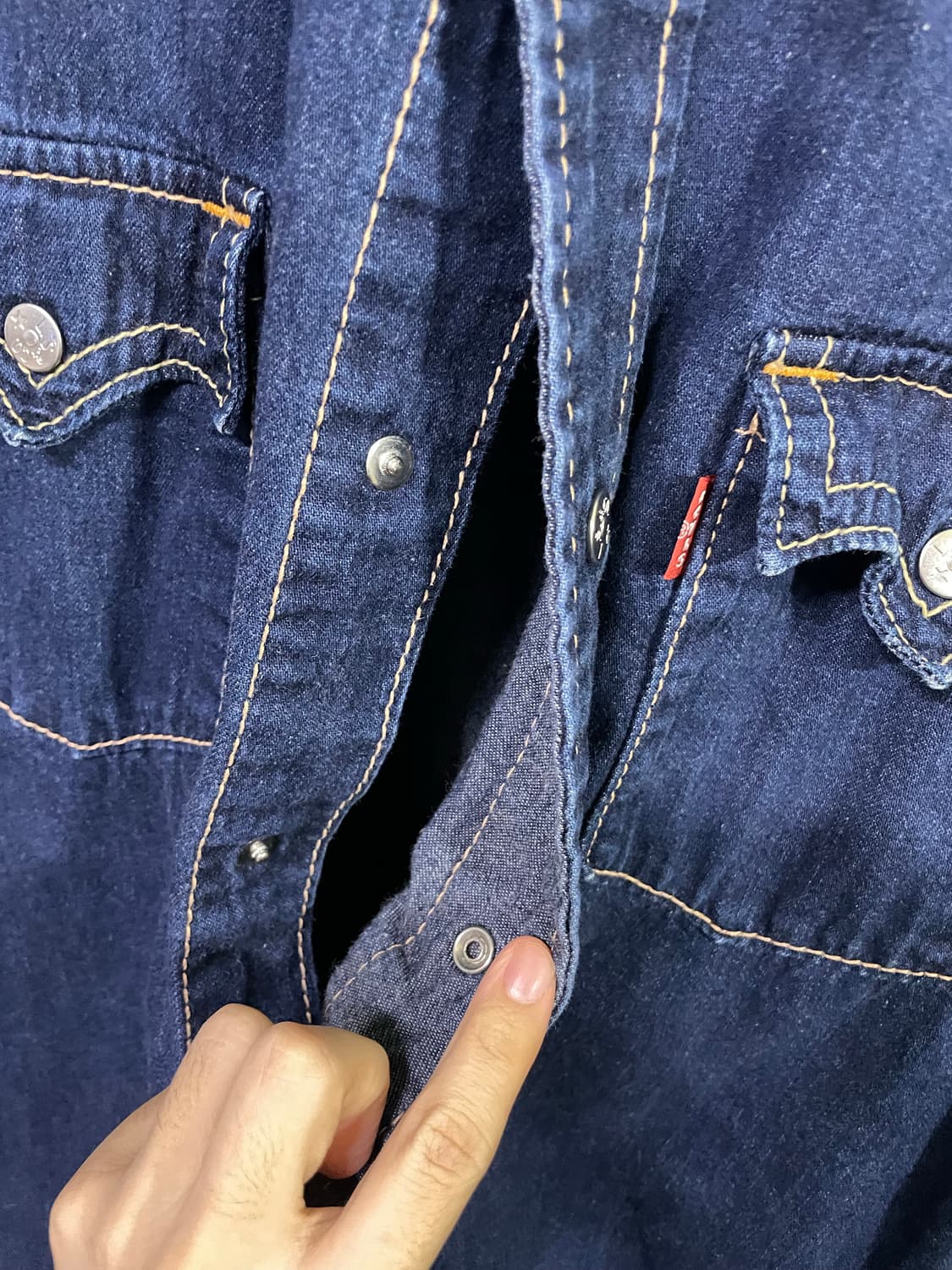 리바이스 type 1 타입원 웨스턴 셔츠 자켓 XL 105-110 상품이미지10