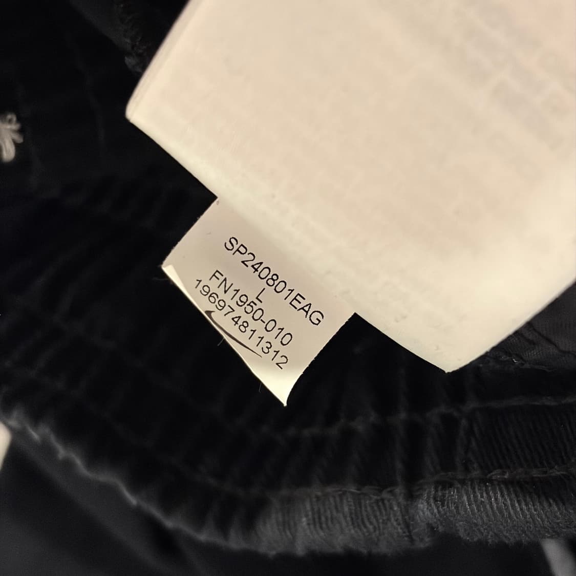 [L] 나이키 NSW 하이웨스트 블랙 트랙 카고 바지 팬츠 D468 상품이미지9