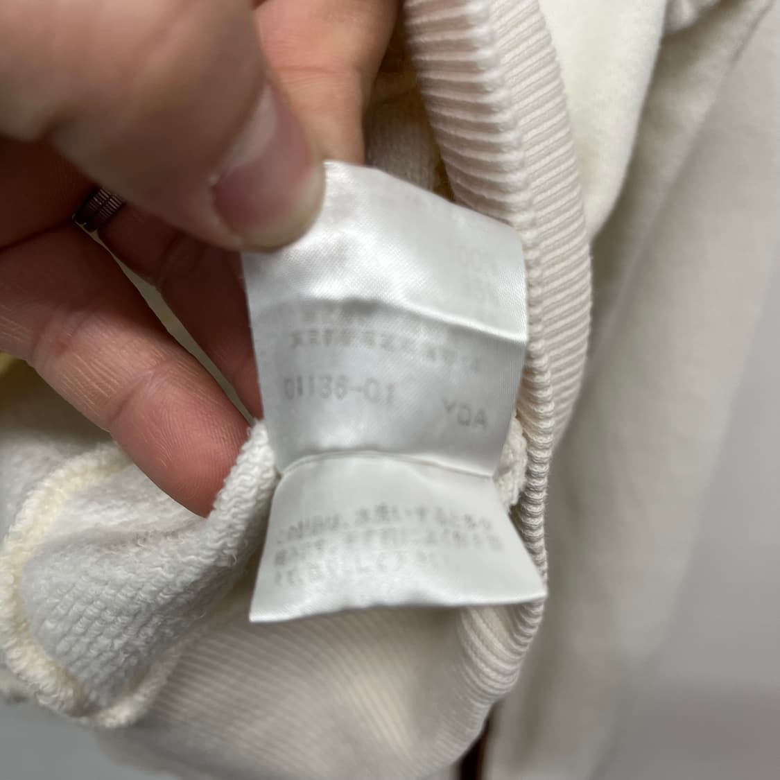 버버리 블루라벨 아이보리 집업 자켓 남M 상품이미지4