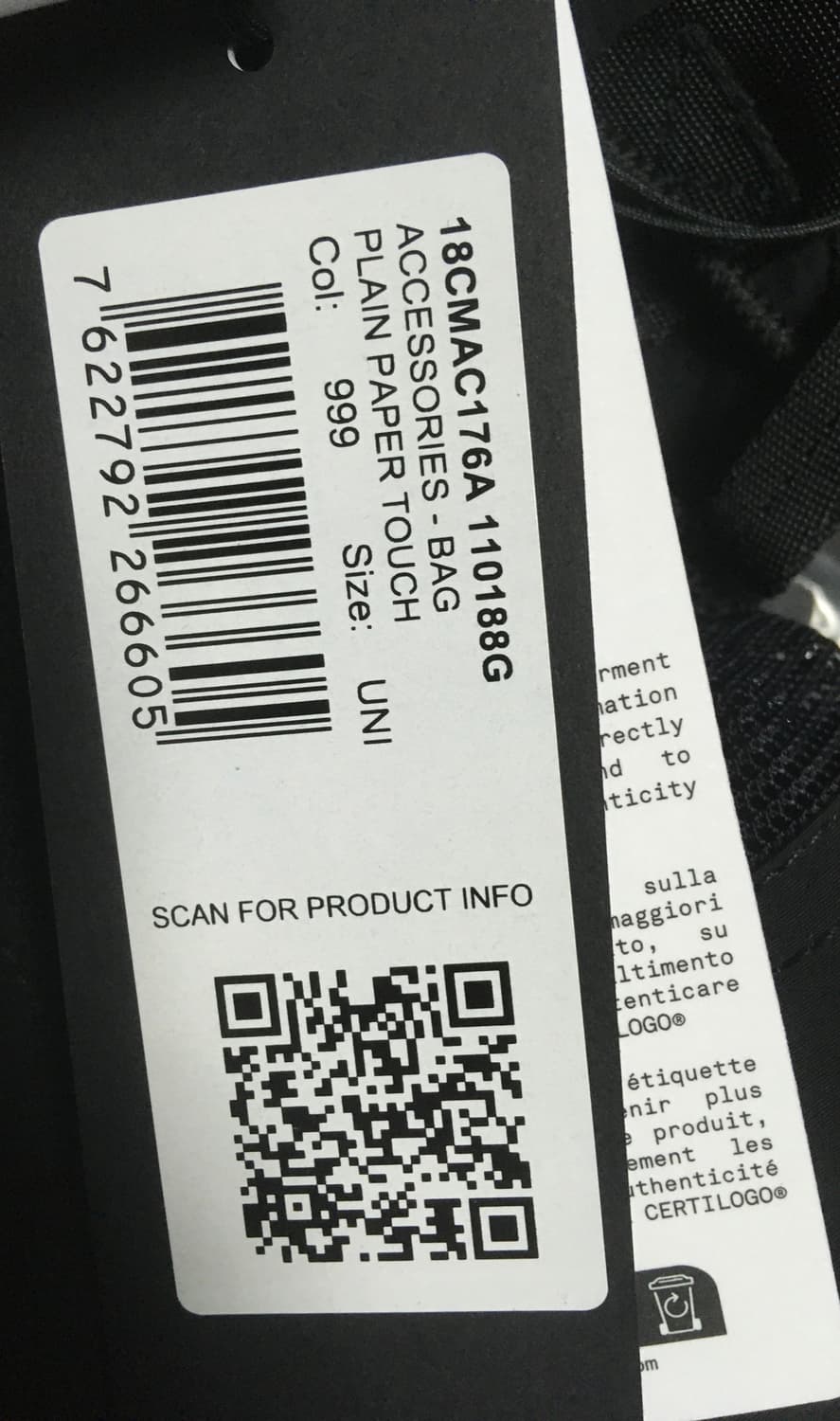 CP컴퍼니 숄더백 블랙 판매합니다  상품이미지9