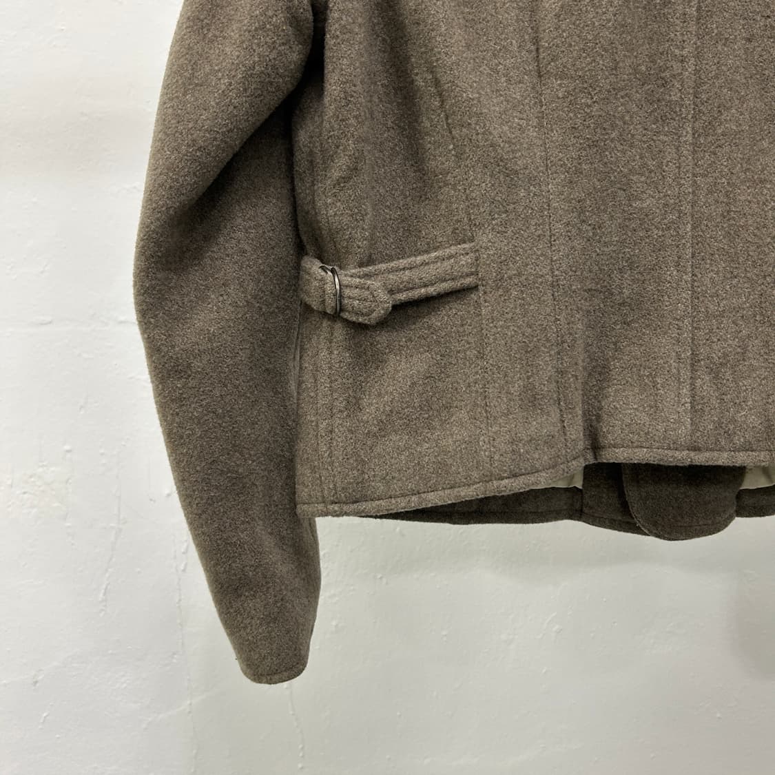 45rpm 베이지 울 숏 코트 상품이미지7