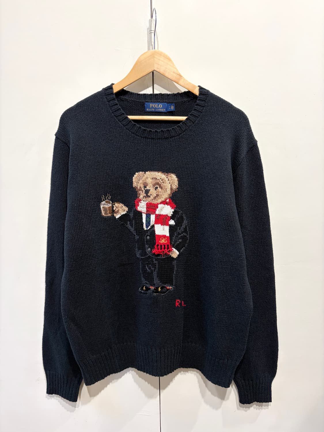 폴로 랄프로렌 코코아 베어 니트 스웨터 상품이미지2