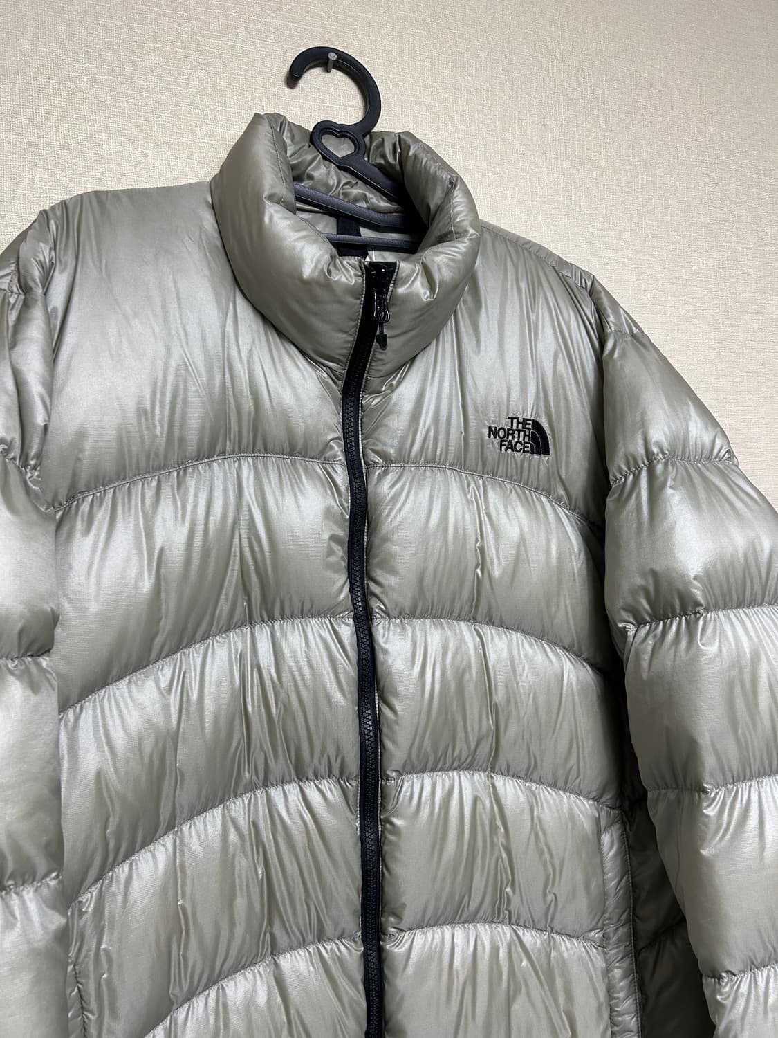 [XL] 노스페이스 집인집 아콘카구아 경량 패딩 클레이 그레이 상품이미지3