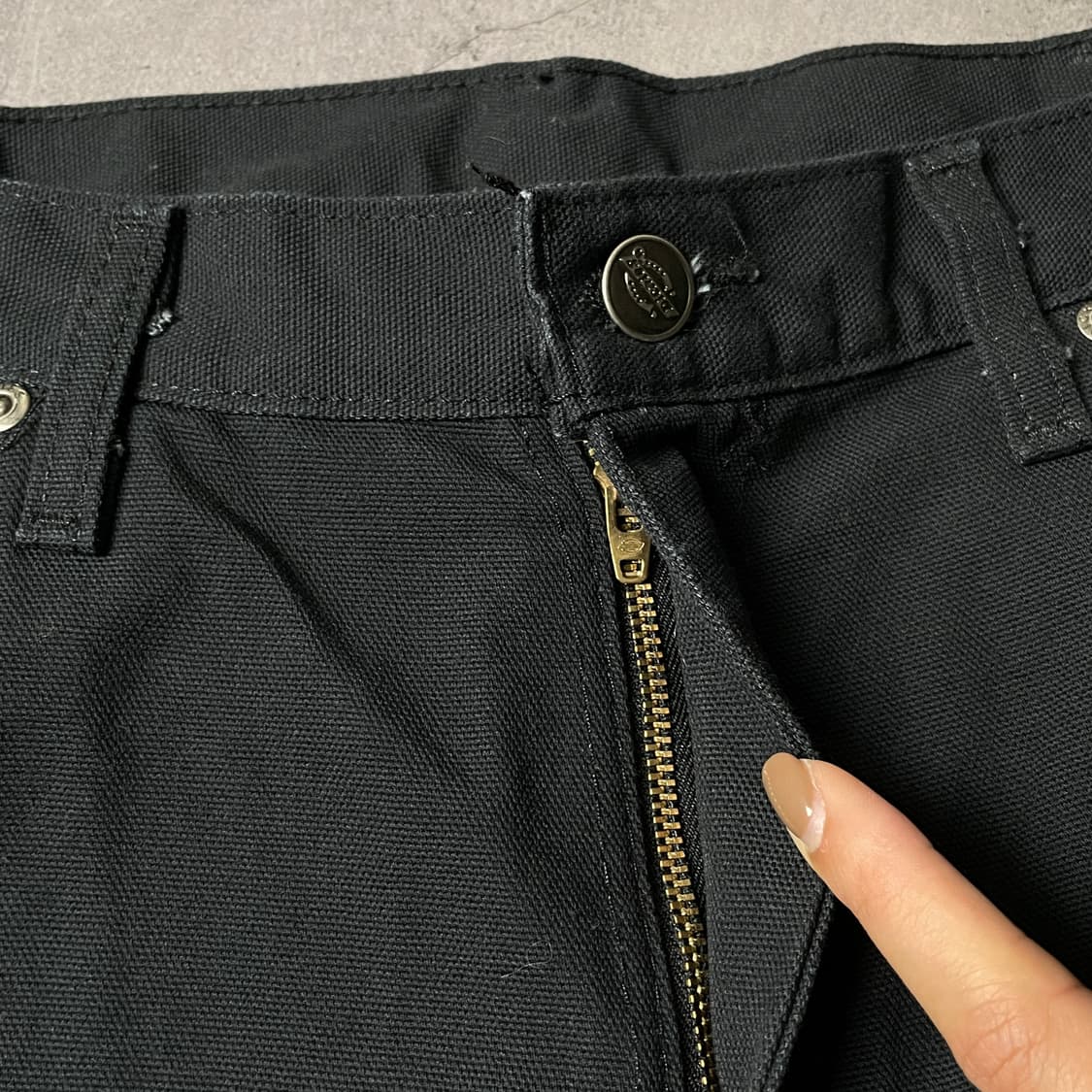 DICKIES 디키즈 블랙 카펜터 유틸리티 워크 팬츠 A00956 상품이미지3