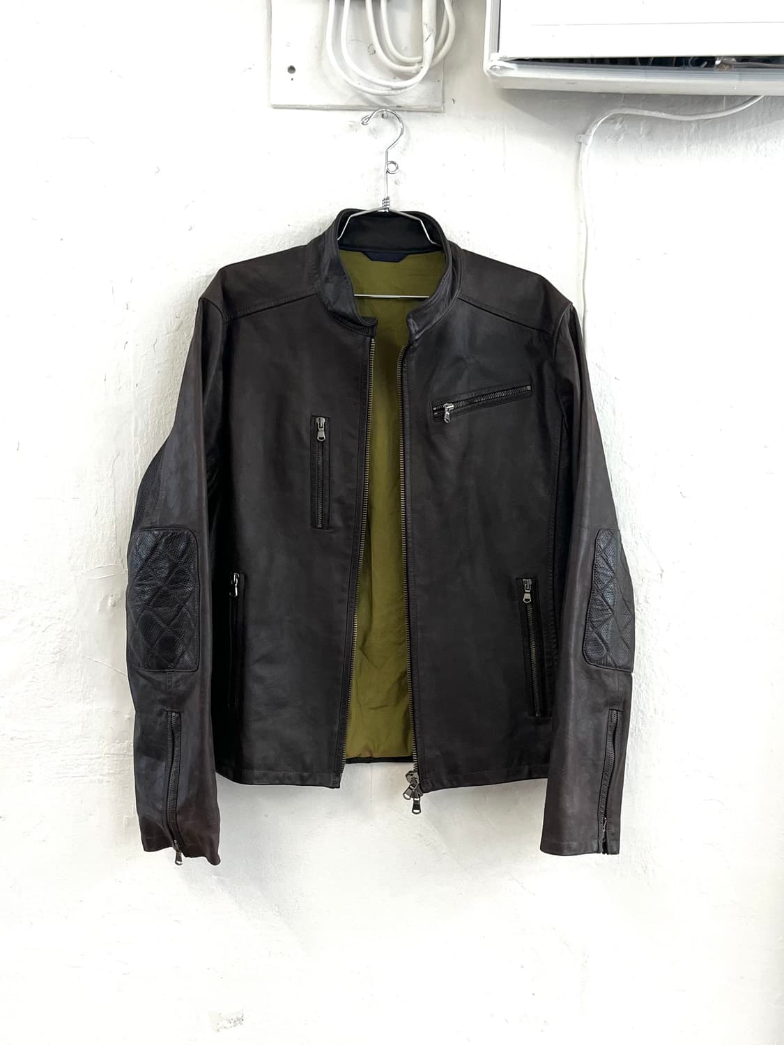 겐조 옴므 홀스 레더 자켓 상품이미지3