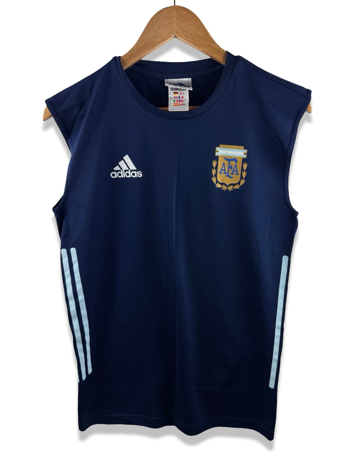 90s 아디다스 올드스쿨 아르헨티나 메쉬 슬리브리스2775 상품이미지1