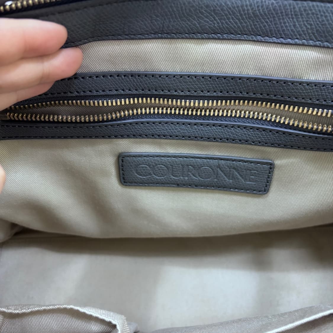 F 쿠론 스테파니 라인 토트백 0414E 상품이미지3