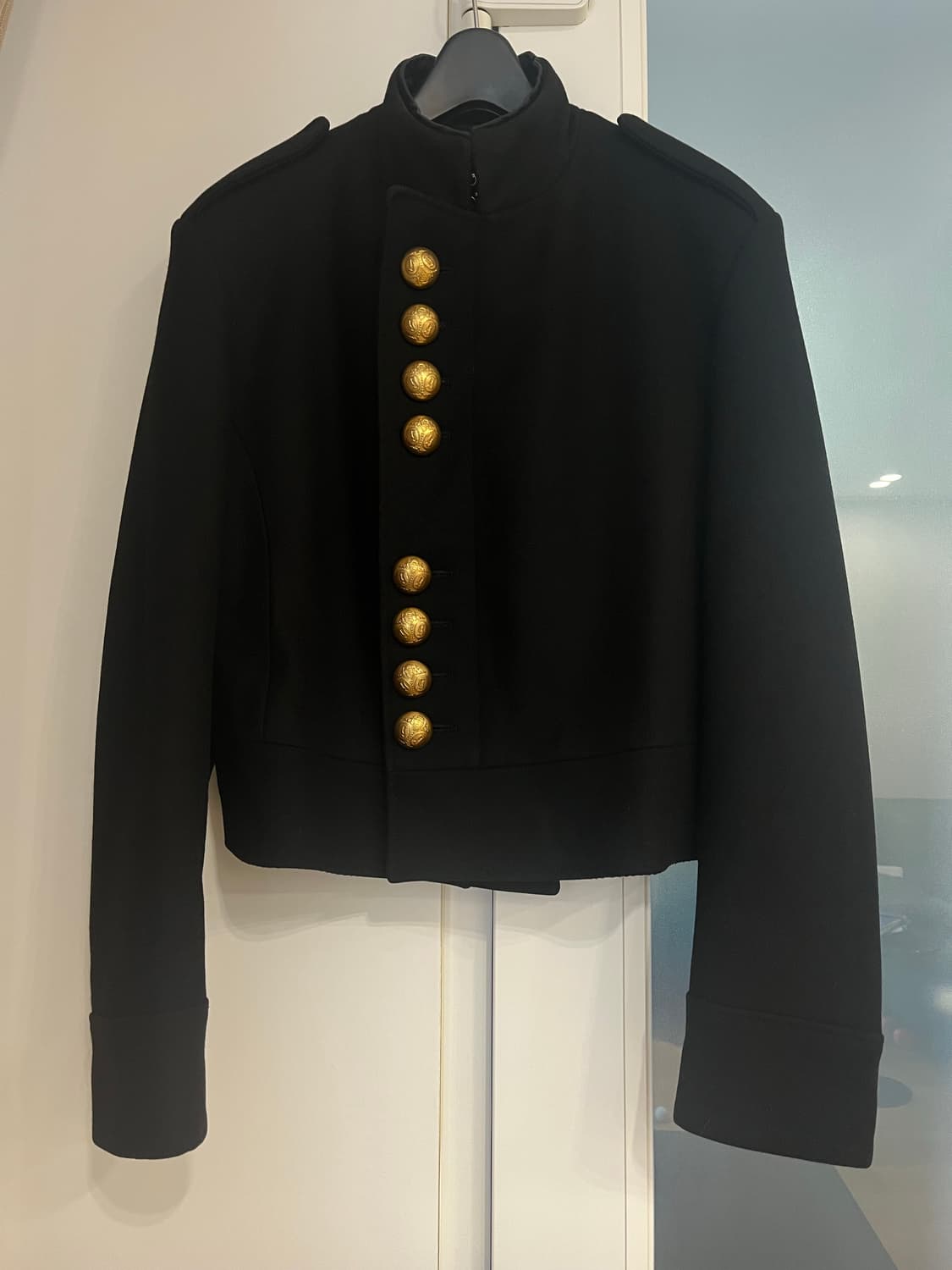 04FW GUCCI ARCHIVE WOOL CROPPED JACKET 상품이미지2