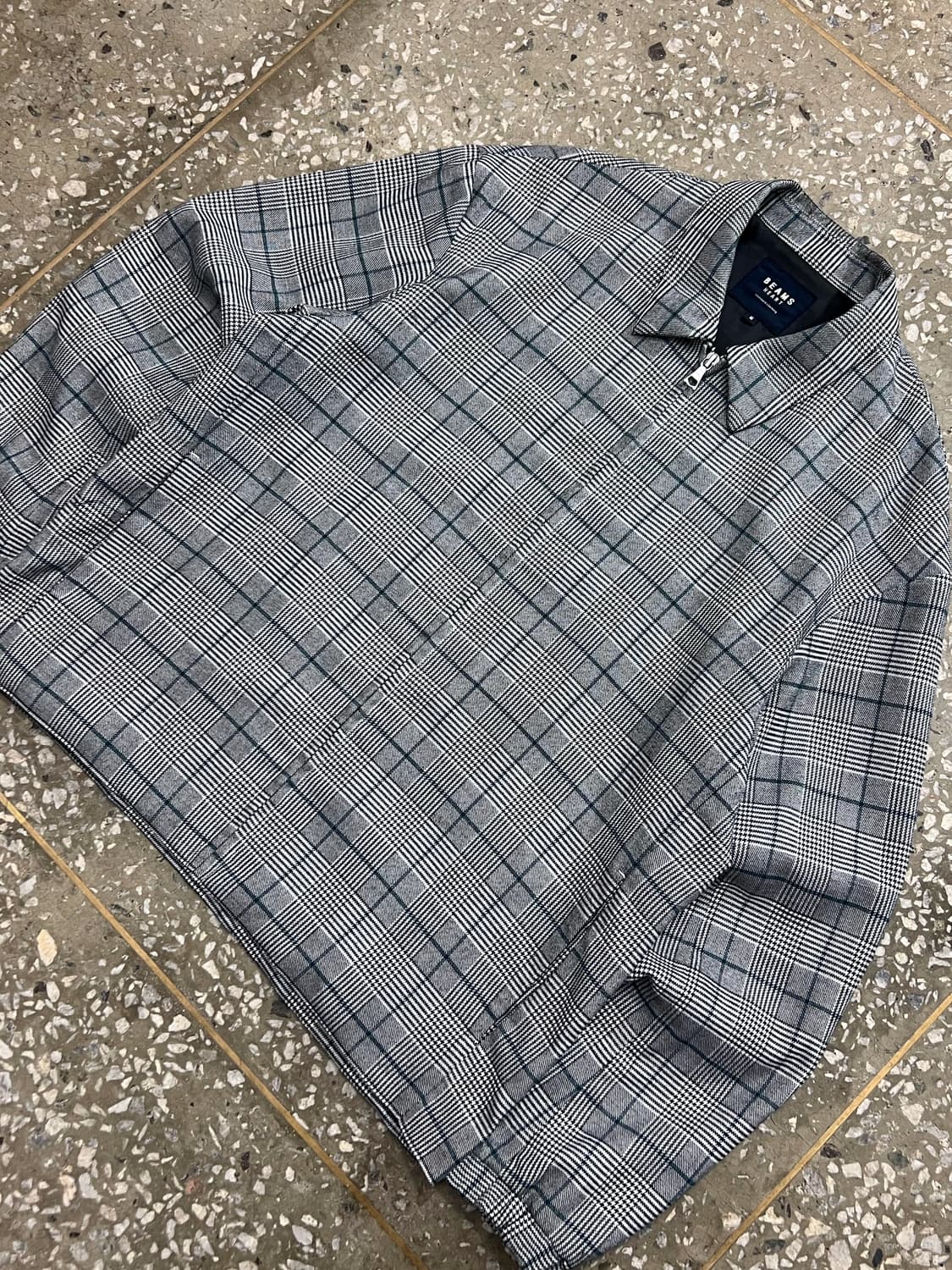Beams Heart Glen Check Jacket 상품이미지2
