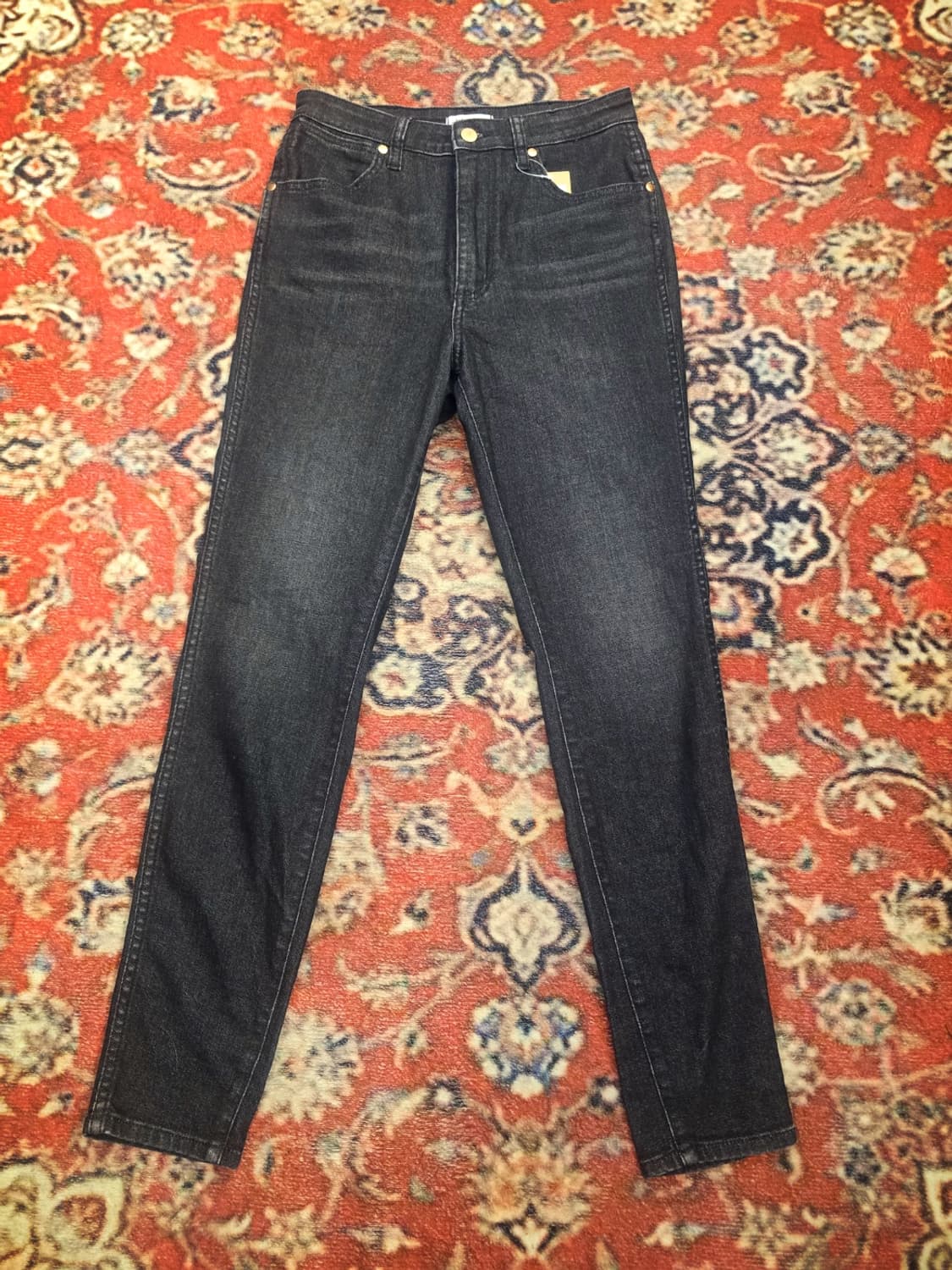 랭글러(Wrangler)블랙 데님팬츠 상품이미지2