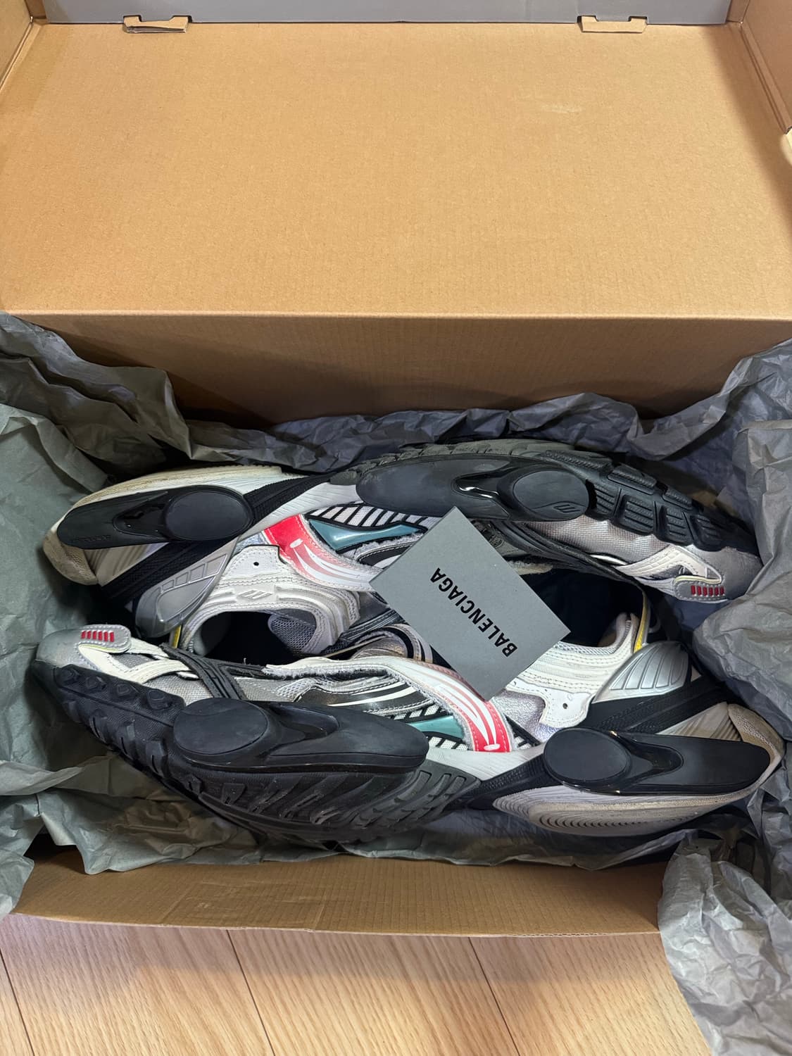 [44]발렌시아가 랩타일 스니커즈 멀티 상품이미지3