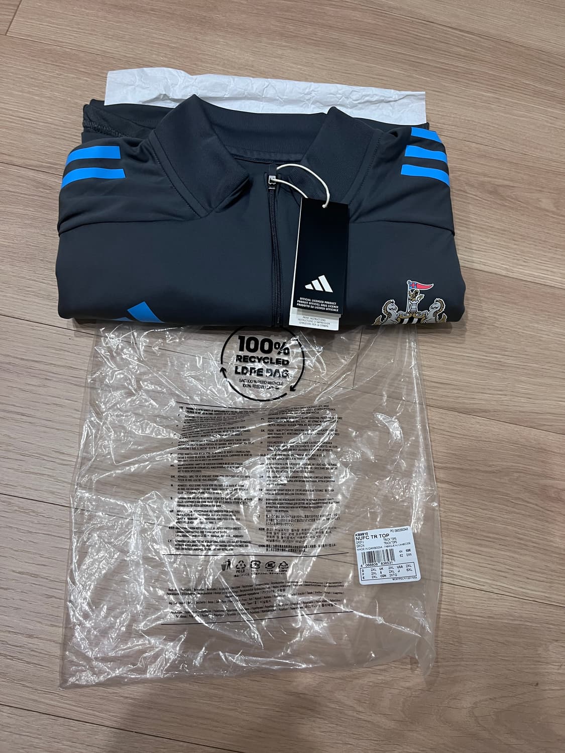 [새상품] 25/26 뉴캐슬 유나이티드 트레이닝 탑 상품이미지7