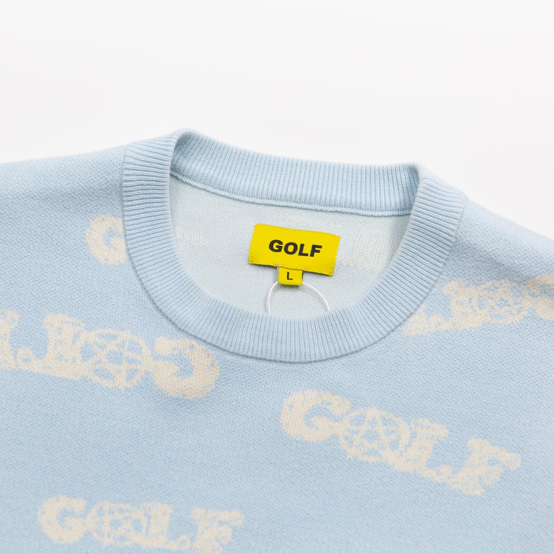 21FW 골프왕 리츄얼 스웨터 라이트블루 상품이미지2