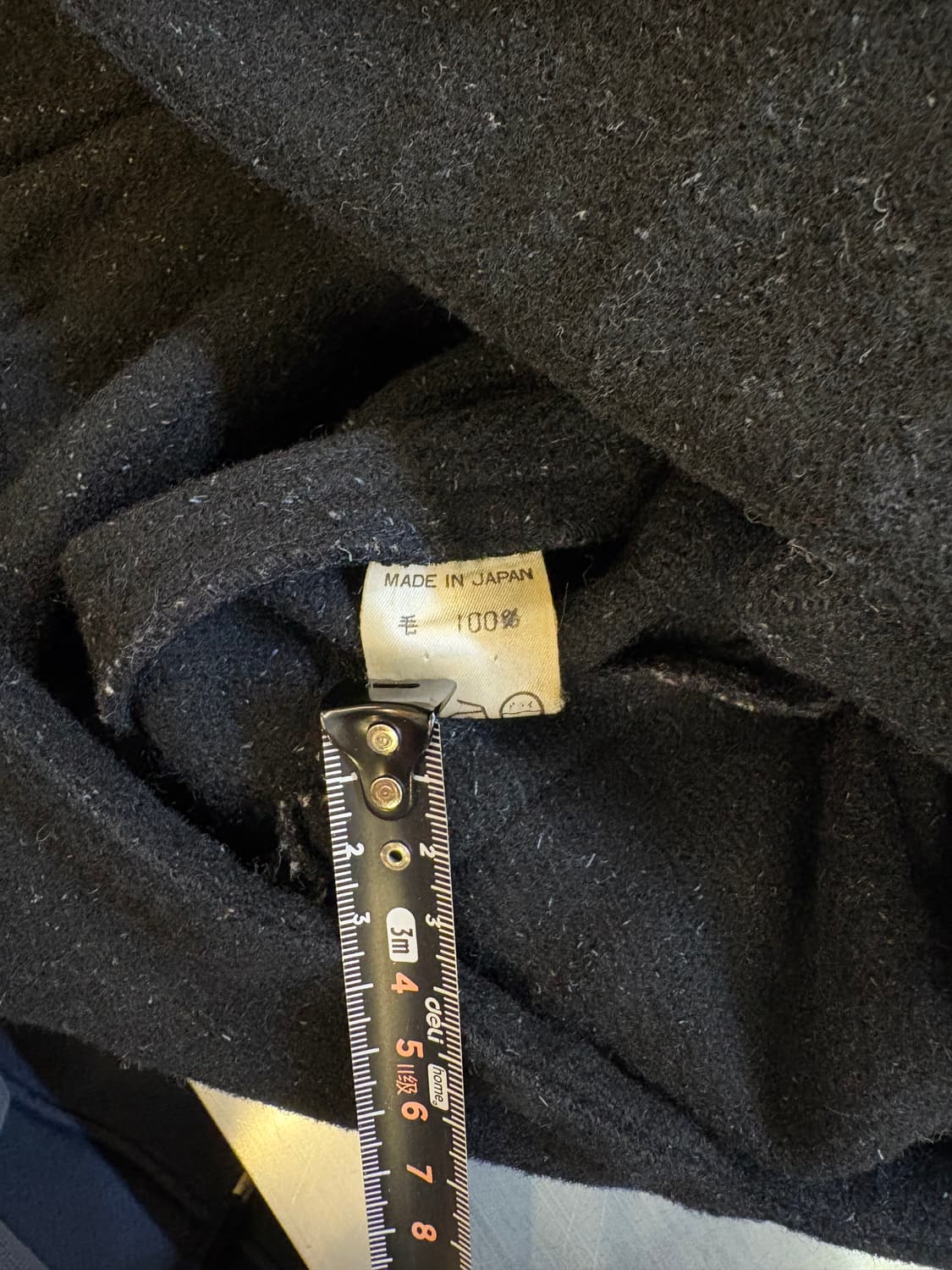 요지 야마모토 울 숏 코트 상품이미지5