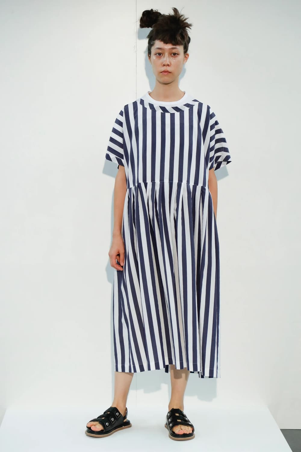 Tricot FW2020 깅엄체크 리본 원피스 상품이미지10