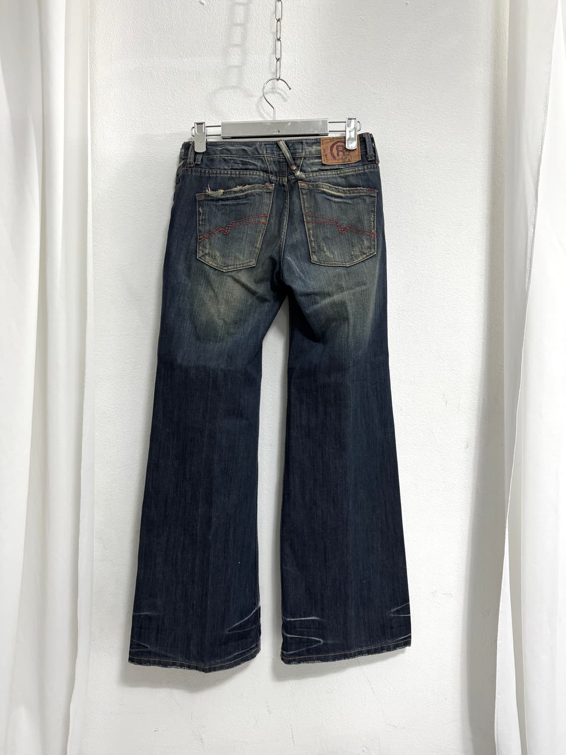  Mid-Wash Wide Denim Pants 상품이미지3