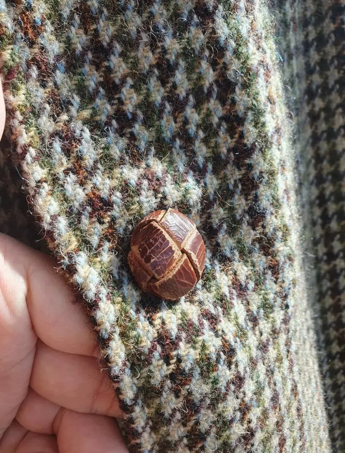 던앤코(dunn&co) 해리스트위드 빈티지 발마칸 코트 상품이미지2