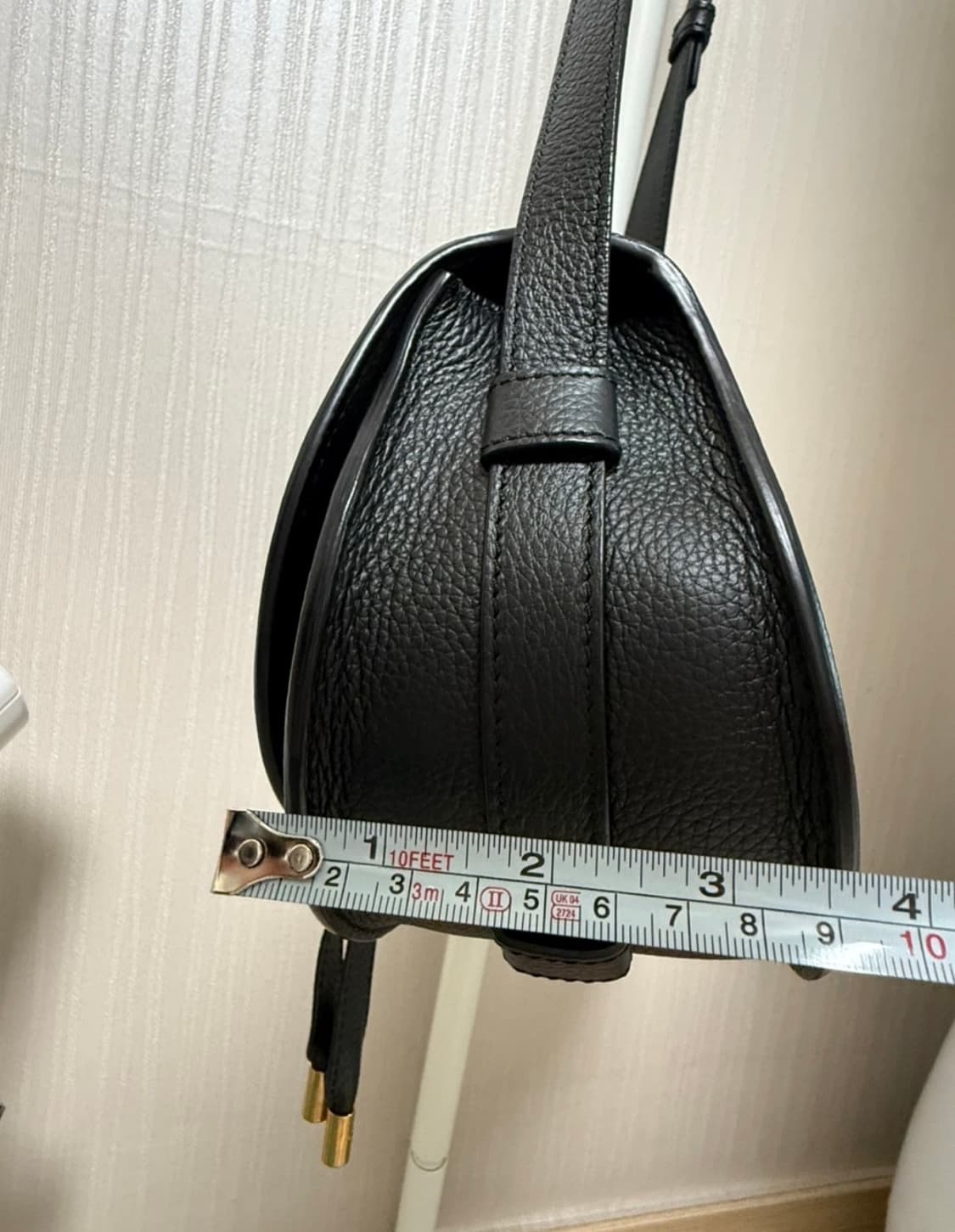 끌로에 블랙 마르씨 스몰 새들백 상품이미지4